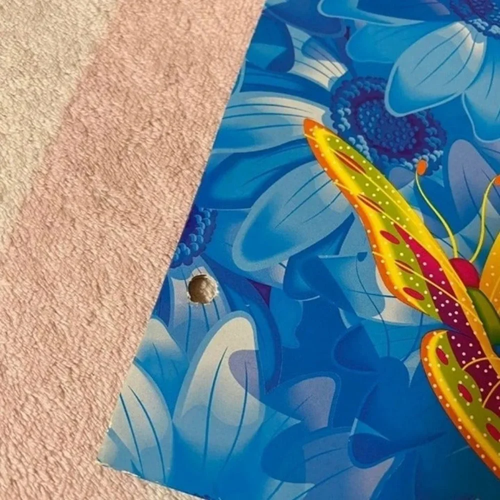 Vintage Lisa Frank Butterflies Flowers Fantastic Fashions Groovy Folder